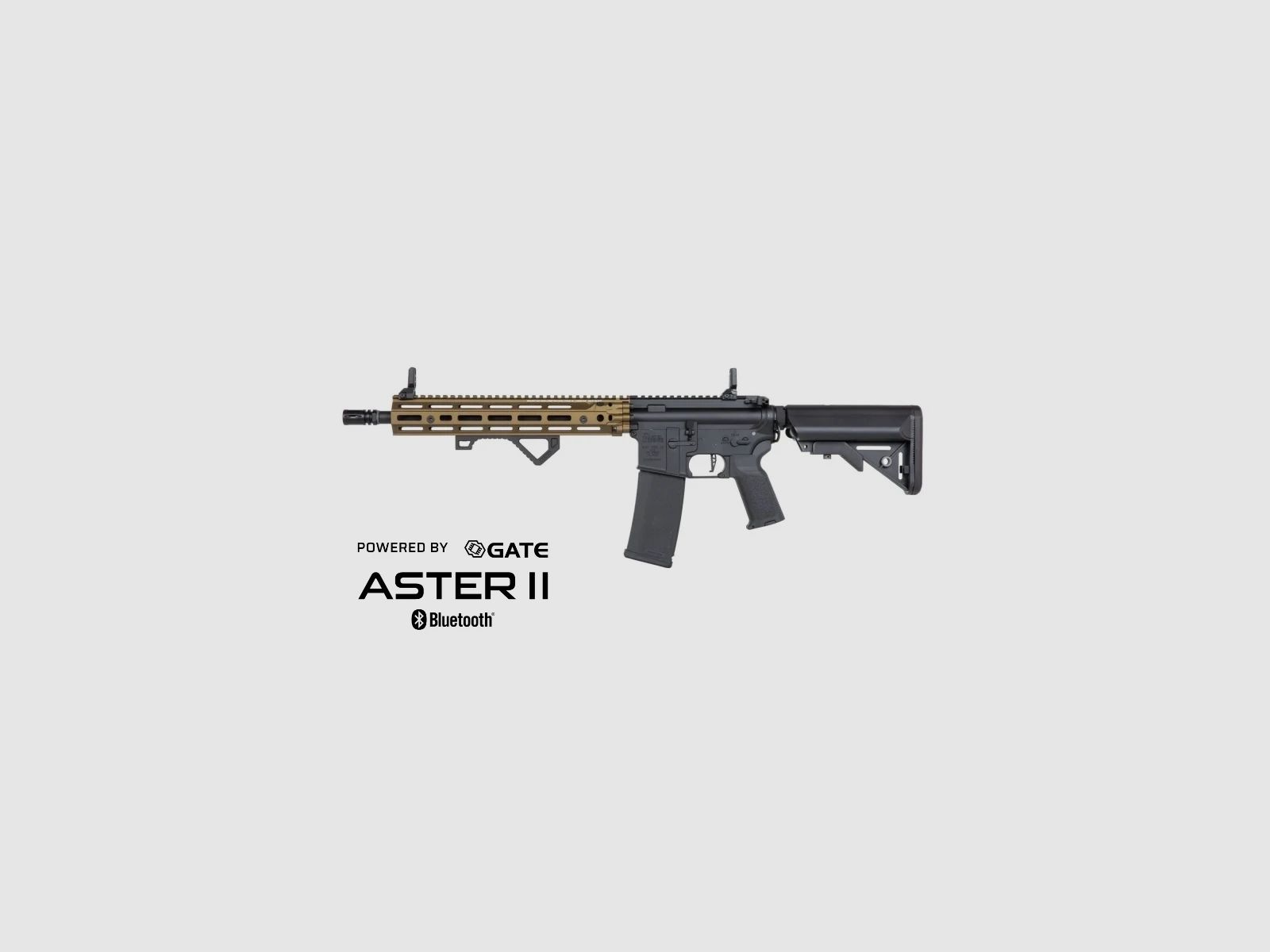 SA Daniel Defense® MK18 RIII M-LOK 14.5" (SA-P28 RIS III PRIME™ Aster II ETU BLDC™) Rifle Airsoft Libre a partir de 18 años – Chaos Bronze -F-