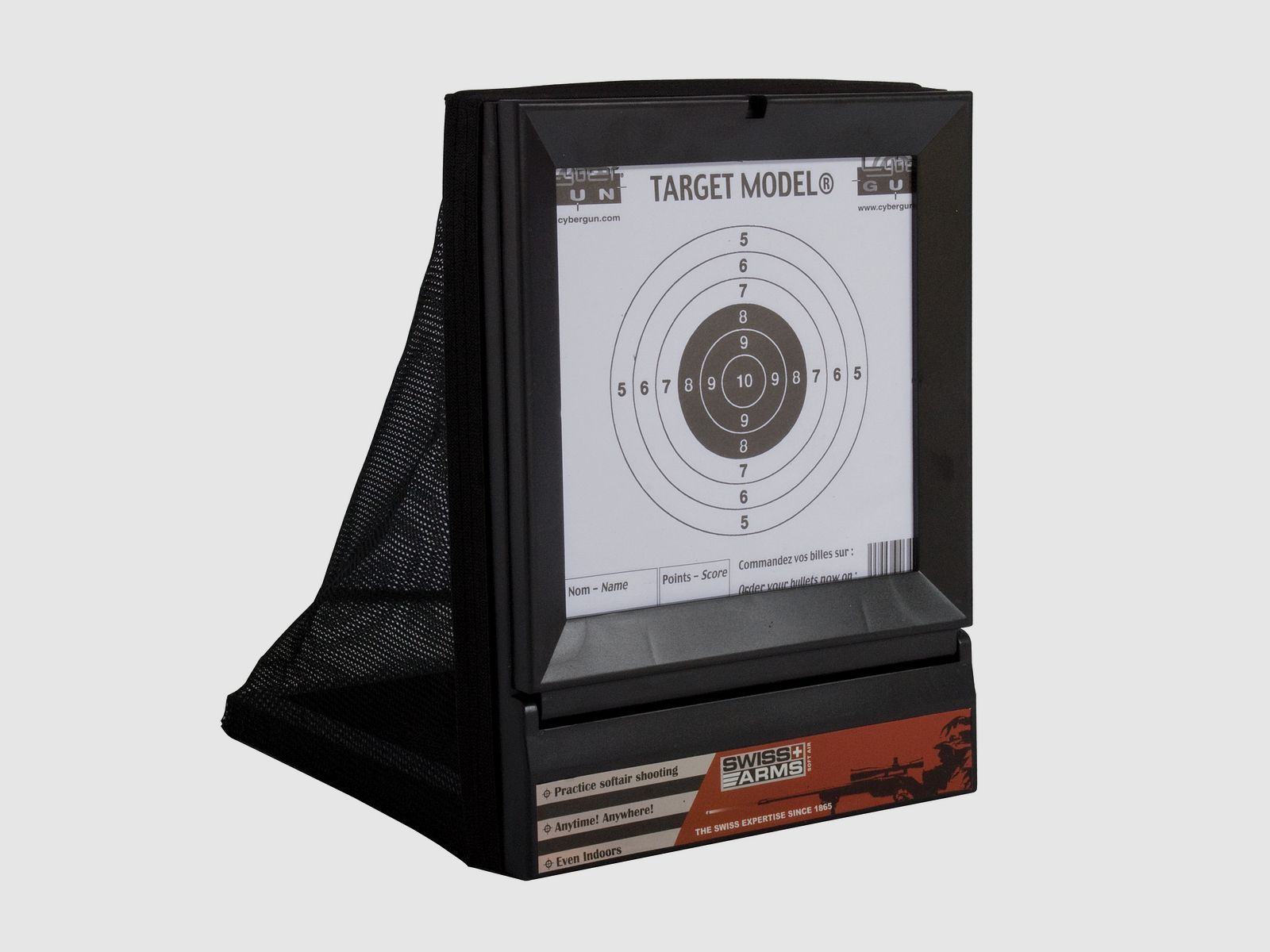 Swiss Arms bullet trap with net - Airsoft