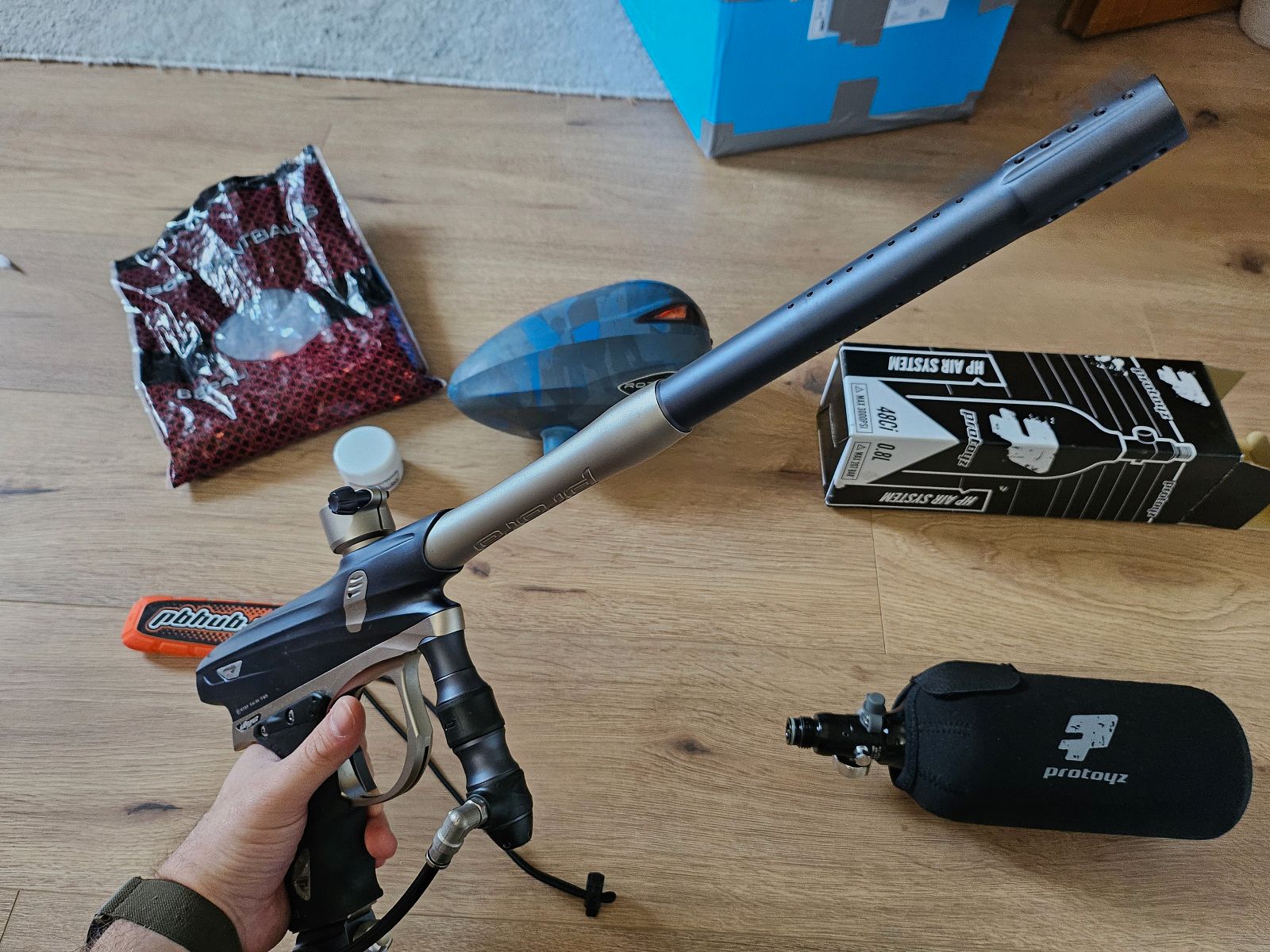 Proto Matrix Rail + Dye Rotor 1 + Zubehör