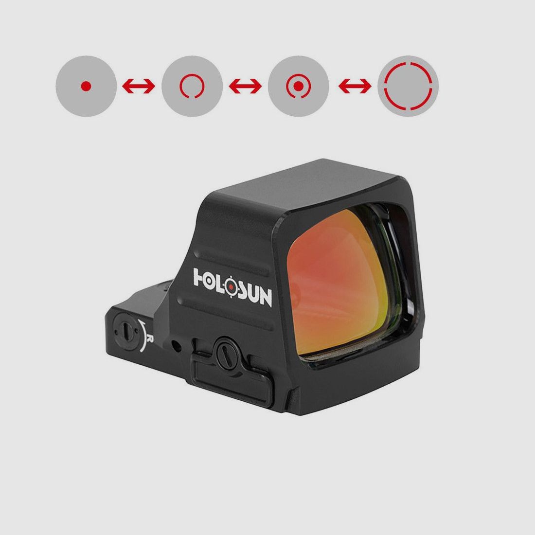 Visor de punto rojo Holosun HS507COMP-RD