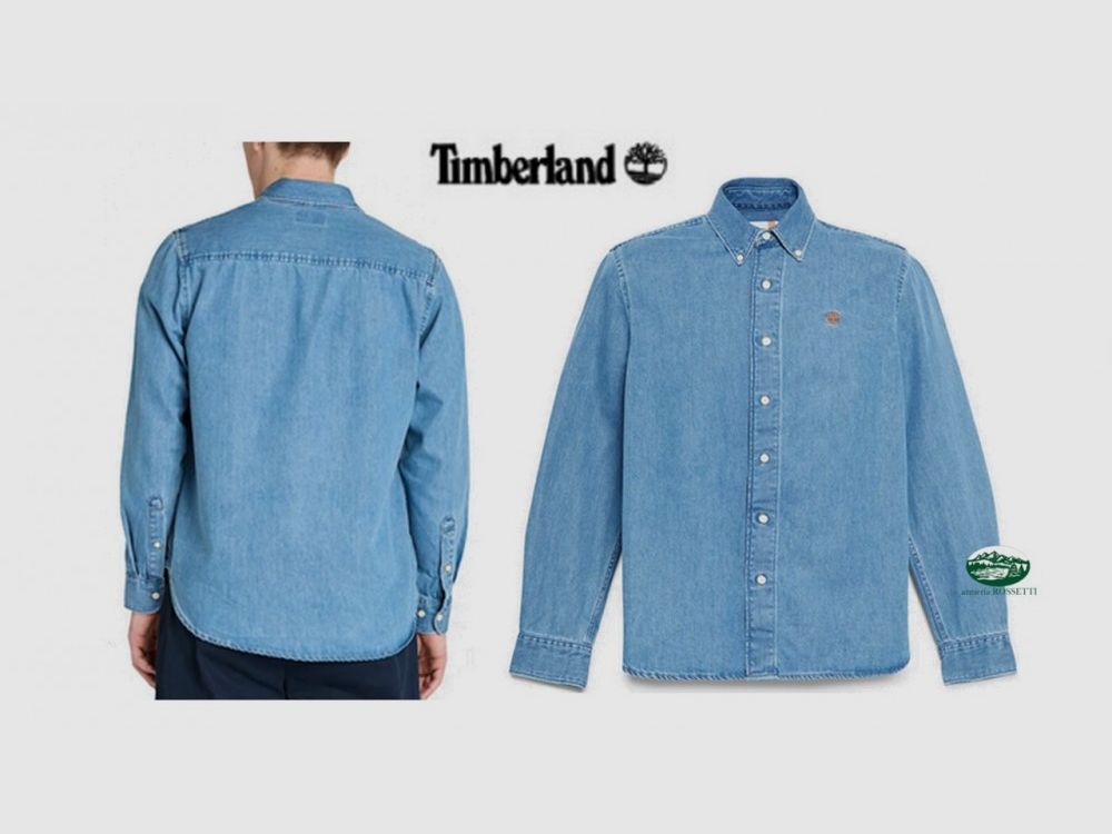 TIMBERLAND Camicia in Denim blu