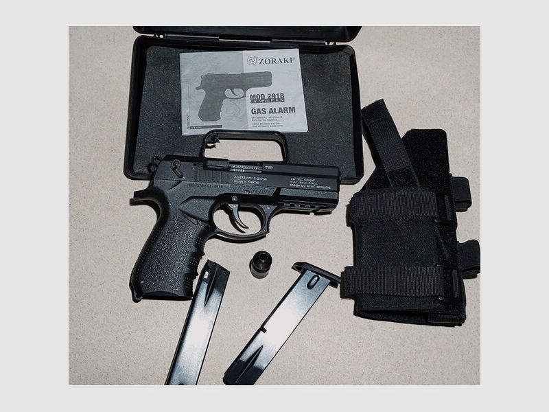 Set Zoraki 2918 PAK mit 2 Magazinen und Holster