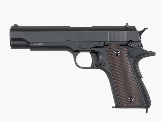 CYMA CM.123S AEP '1911' REPLICA, negro, S-Line con JEFFTRON Mosfet MICRO