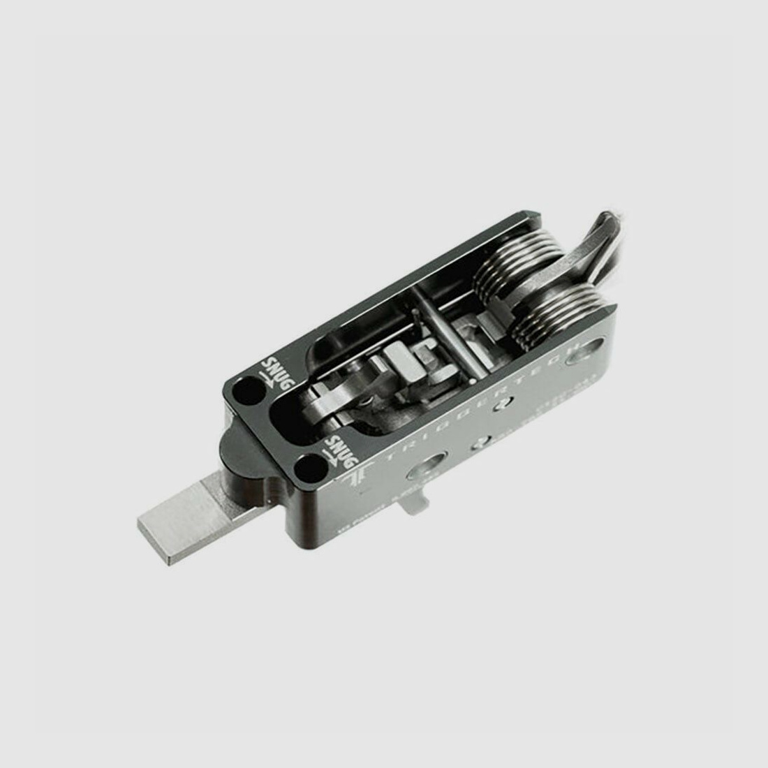 TRIGGERTECH AR-15 Zwart Concurrentieel Gebogen, Twee-fase, 3,5lbs