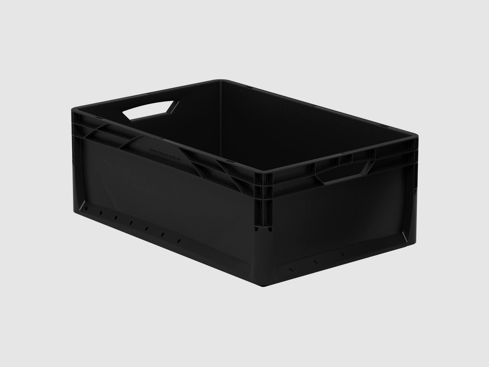 Surplus Systems Surplus Systems Euronormbox Vollwand 60 x 40 x 22 cm schwarz