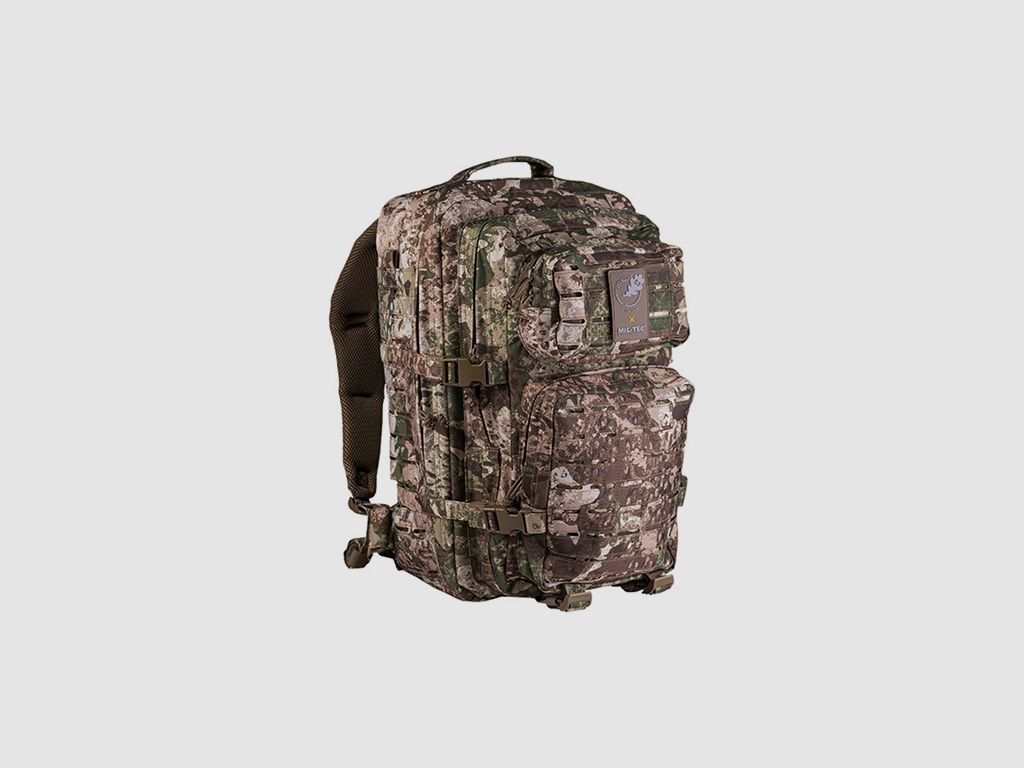 Rucksack Mil Tec US Assault Pack LG Laser Cut Phantomleaf Wasp I Z2 51 x 29 x 28 cm 36 Liter Polyester