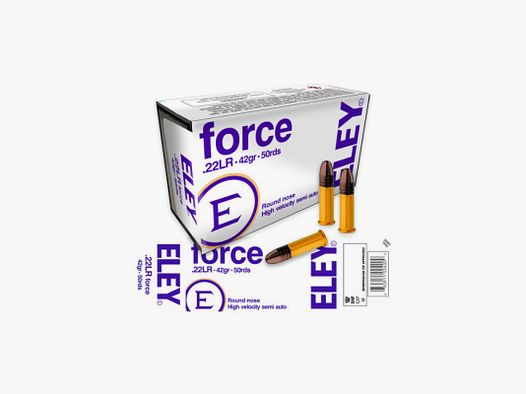 Munition Eley Force Cal.22LR