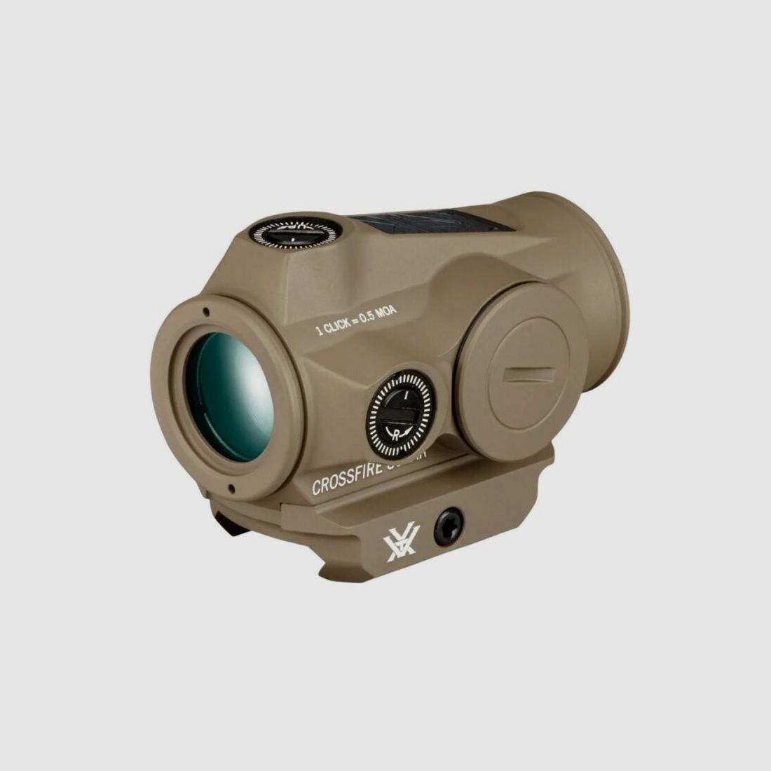 Vortex Crossfire II Red Dot 2MOA Solar TAN Reflexvisier, Bild 5 von 6