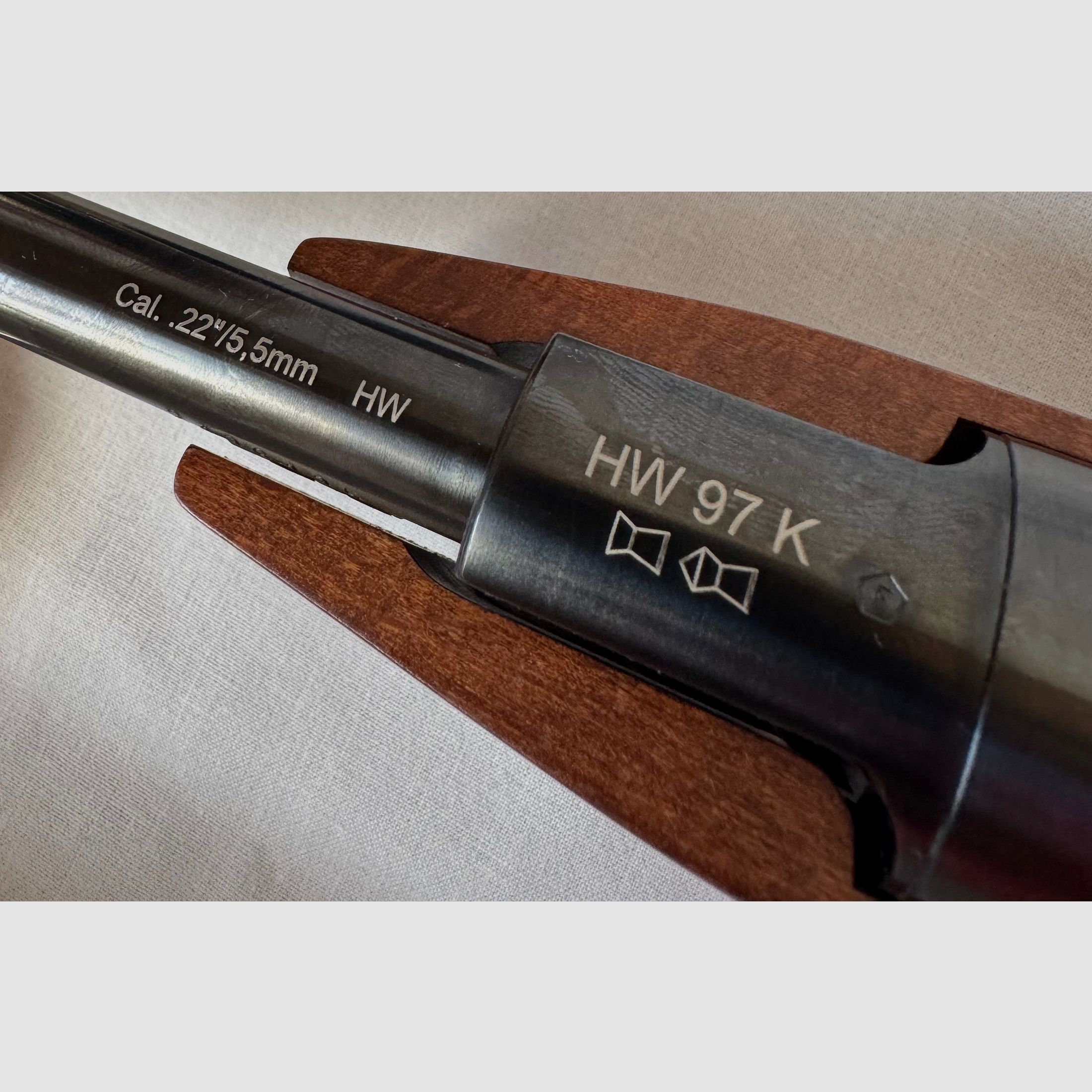 Weihrauch HW 97 K 5,5 Export Feder + Zielfernrohr + Reinigungsset