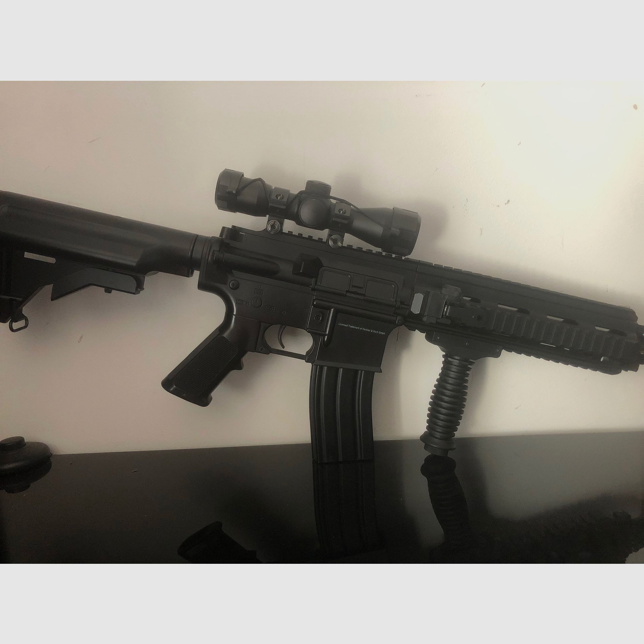 Airsoft-Waffen HK 416 c / P99 DAO 0,5J