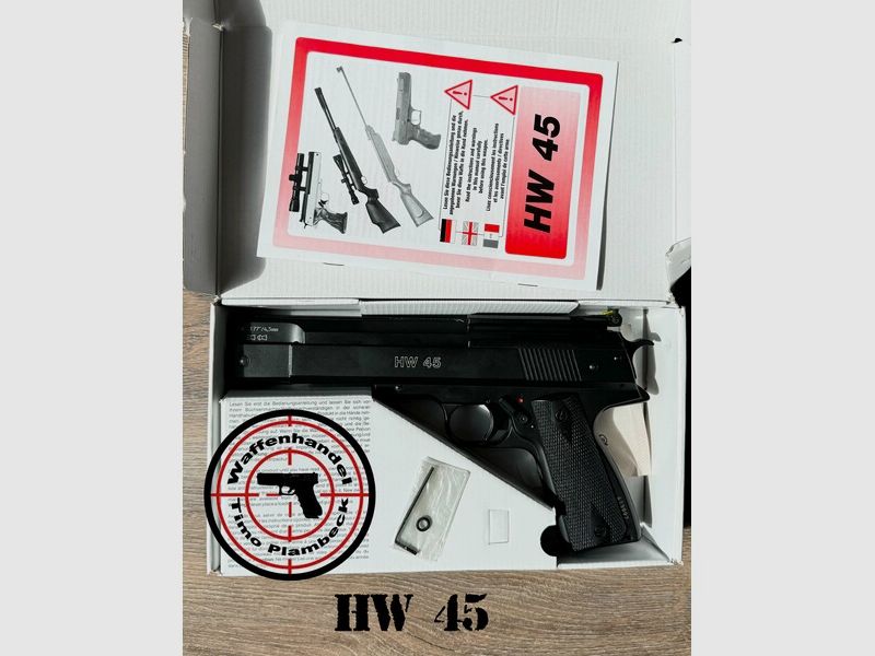 Luftpistole  Weihrauch Mod. HW45