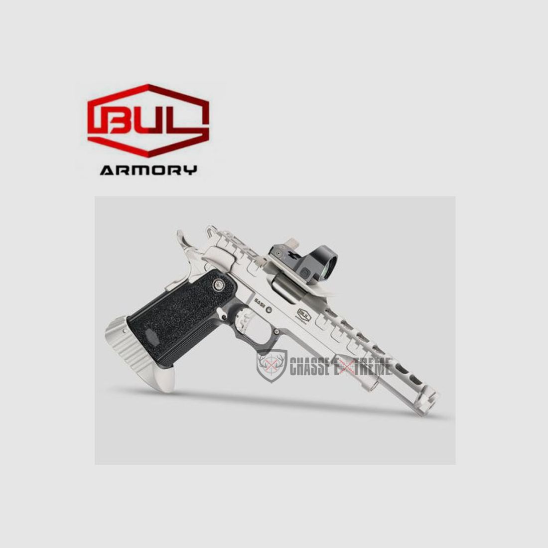 Pistola BUL SAS II UR Argento Cal. 38 Super Auto, immagine 2 di 5
