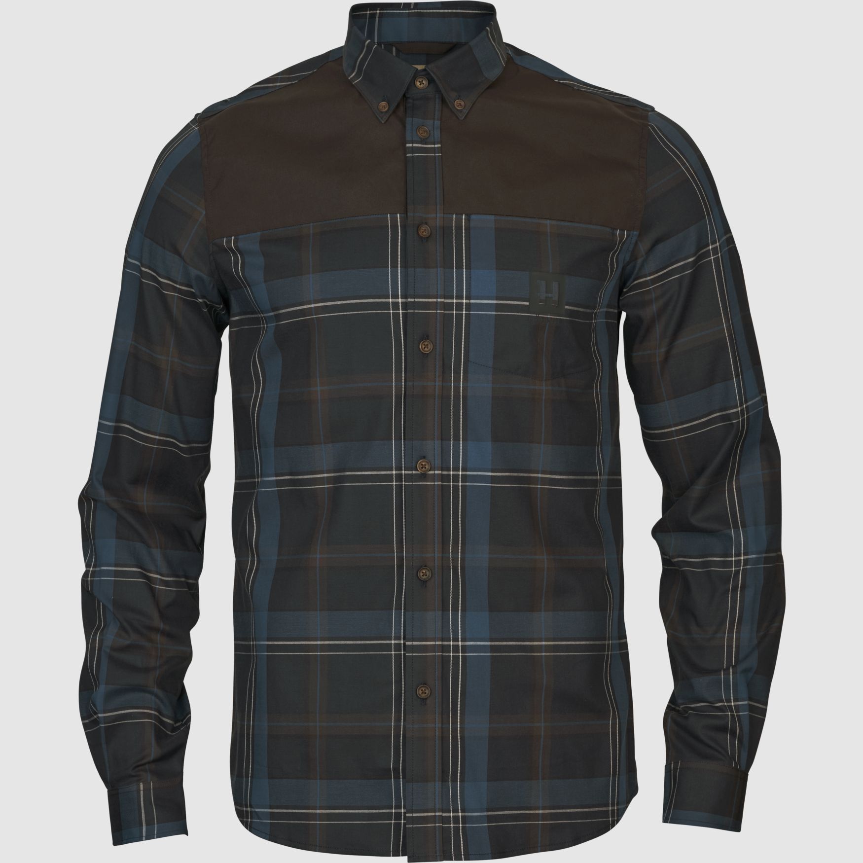 Härkila Anker L/S Hemd Herren Dark Navy, M