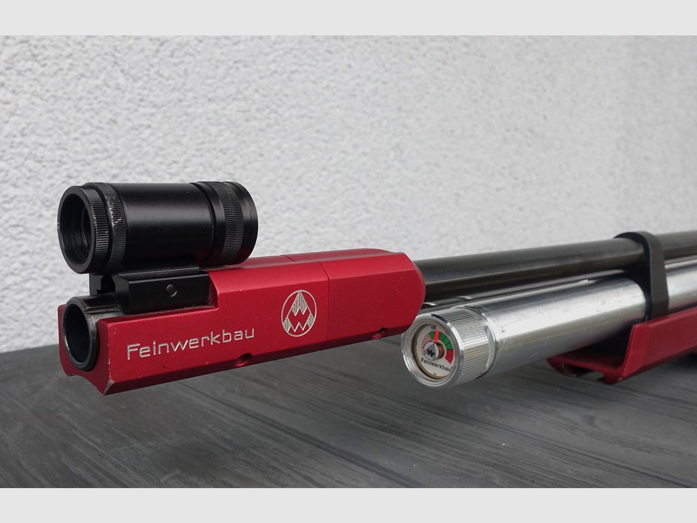 Feinwerkbau P70 Pressluft-Matchgewehr 4,5mm Aluschaft, Irisblende mit Farbfilter