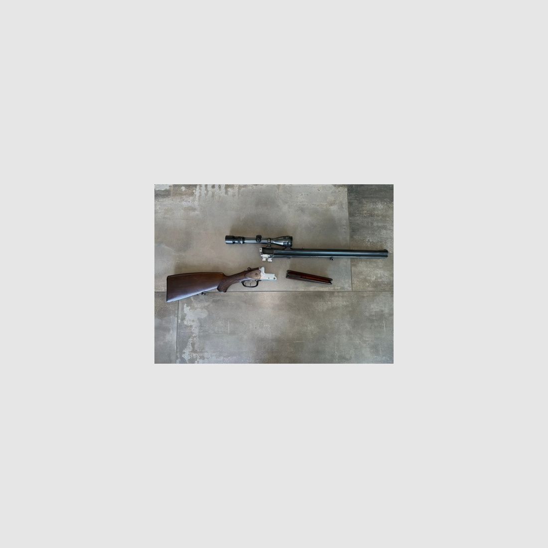 Biete: Heym Bockbüchsflinte Kal. .222 RemMag / 20/70 mit Zielfernrohr Kahles Helia 39 S2