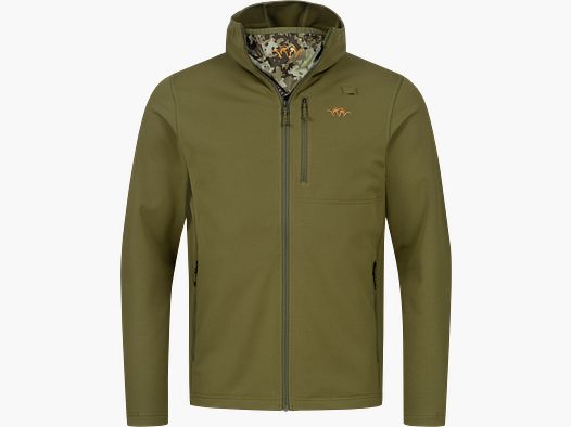 Herren Drain FZ Hoody Dunkel Oliv Dunkel Oliv S