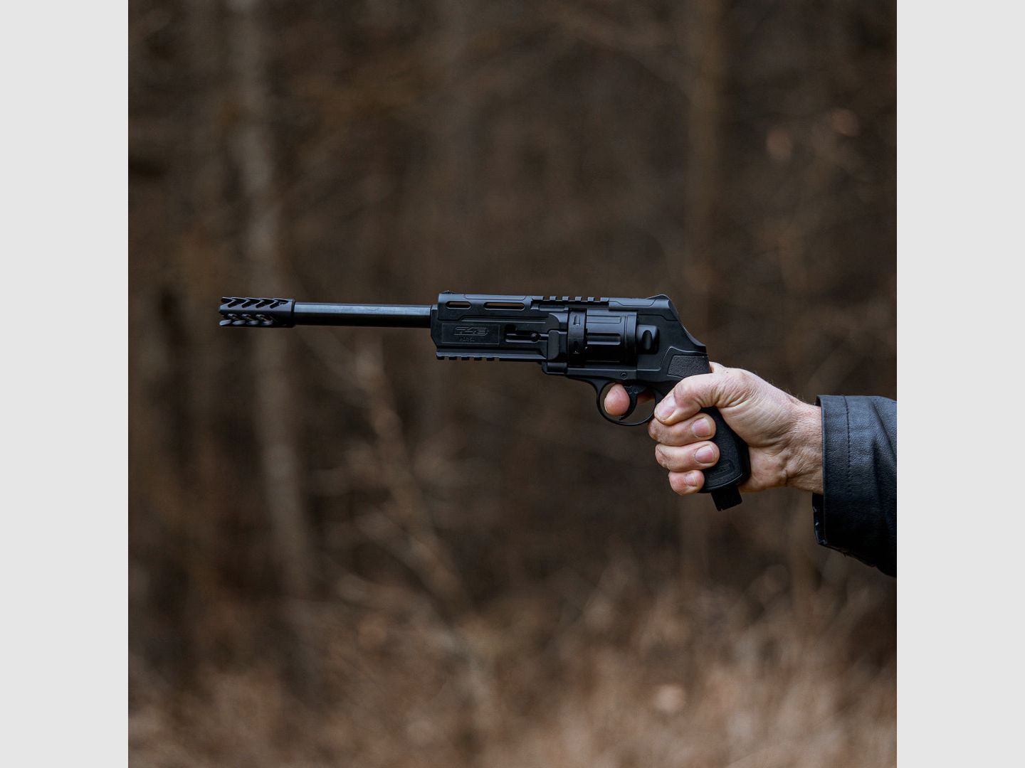 MUZZLE BRAKE | Mündungsfeuerbremse | BLACK | T4E HDR50 | HDP50 | Cal.50