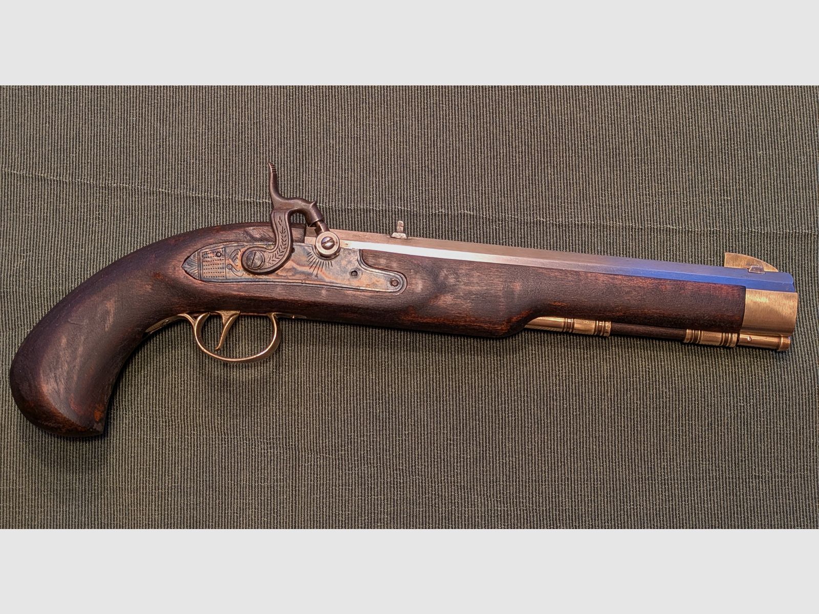 Fusil à chargement par la bouche comme le Kentucky