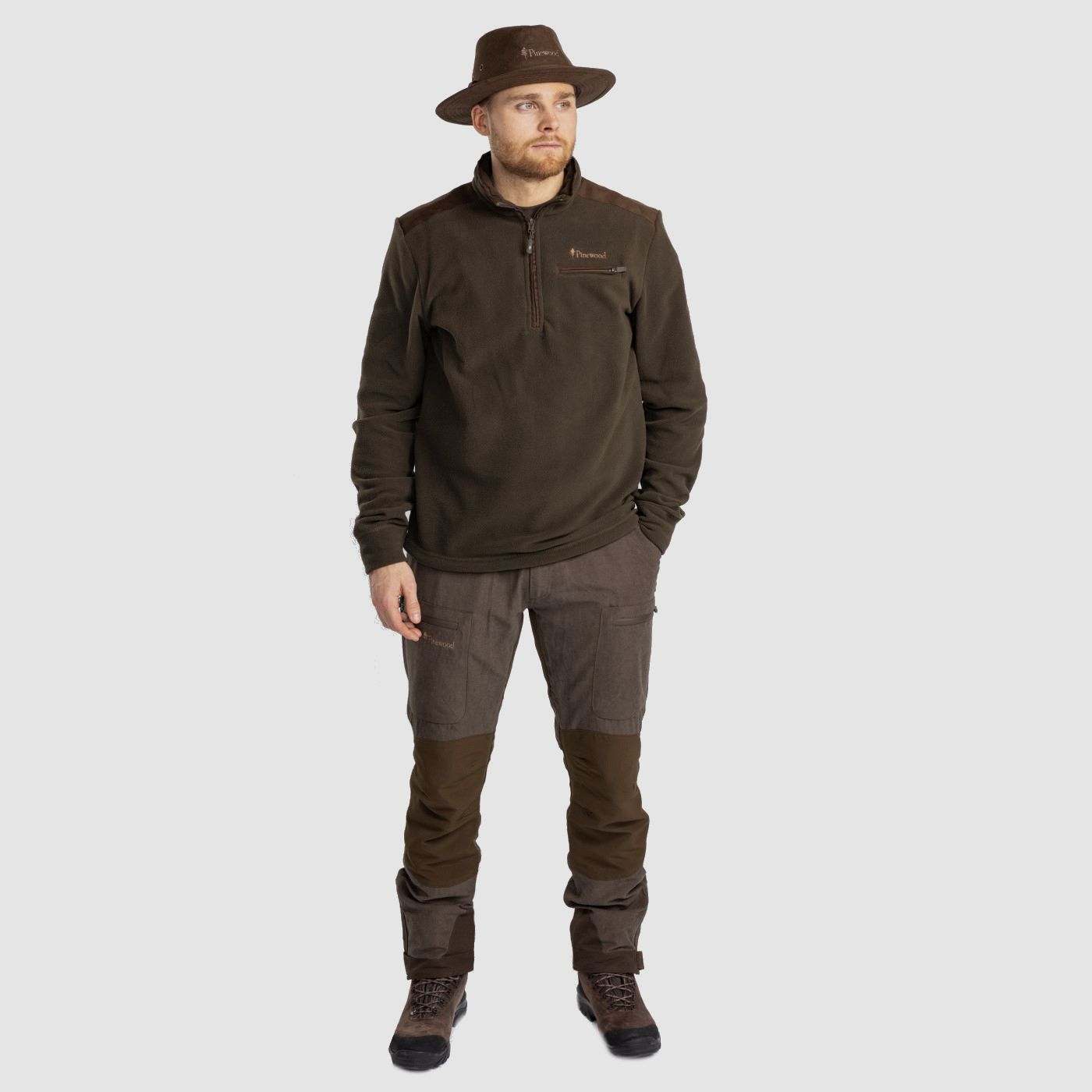 Smaland Hunters fleecejack Half Zip 5714 S, afbeelding 5 van 5