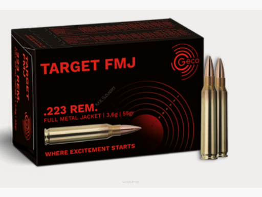 RUAG GECO Munition Kal. .223 Rem. 3,56 g TARGET