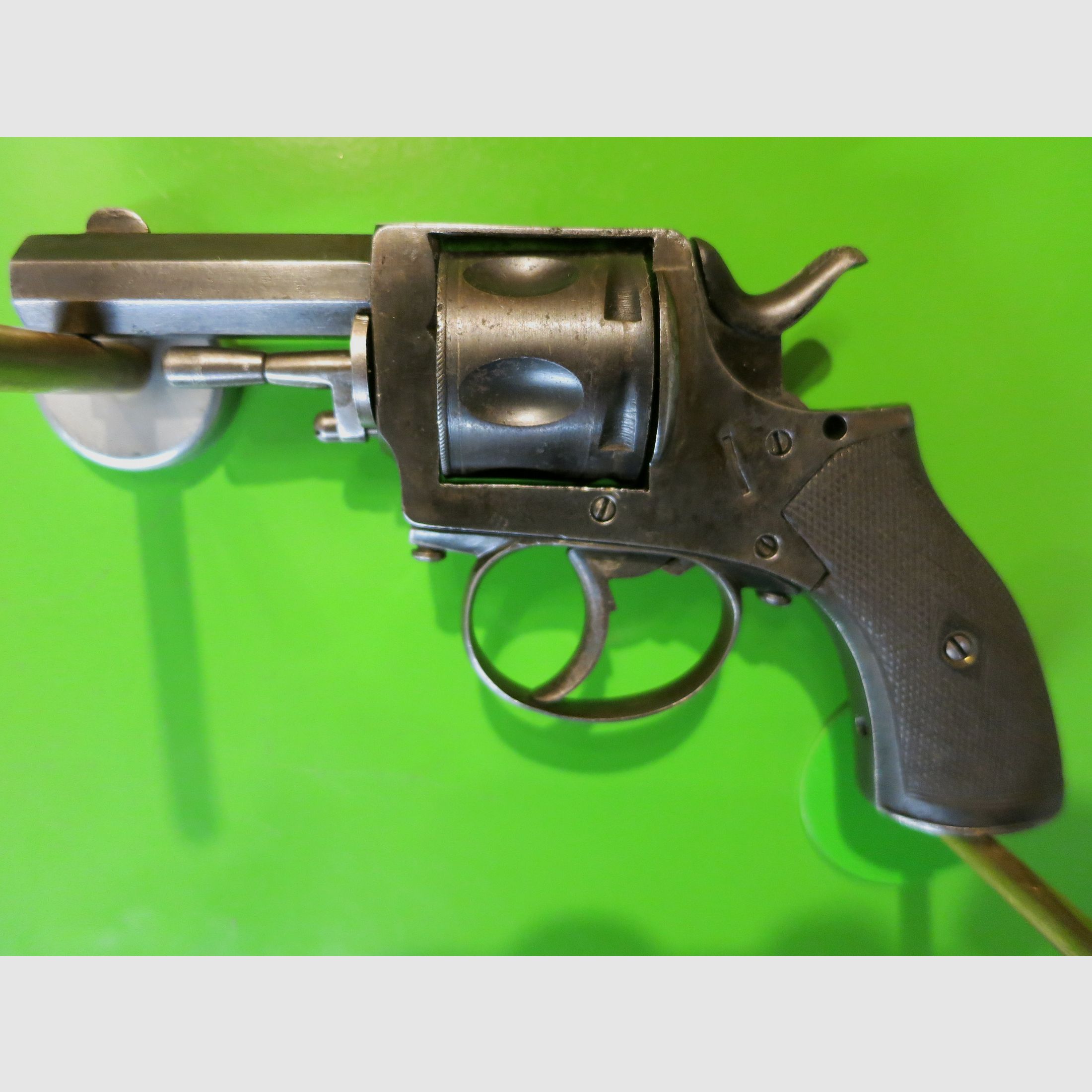 British Bulldog Revolver im Taschenformat, 6-schüssig, Kal. 7 mm/.320     #91-, Bild 9 von 14