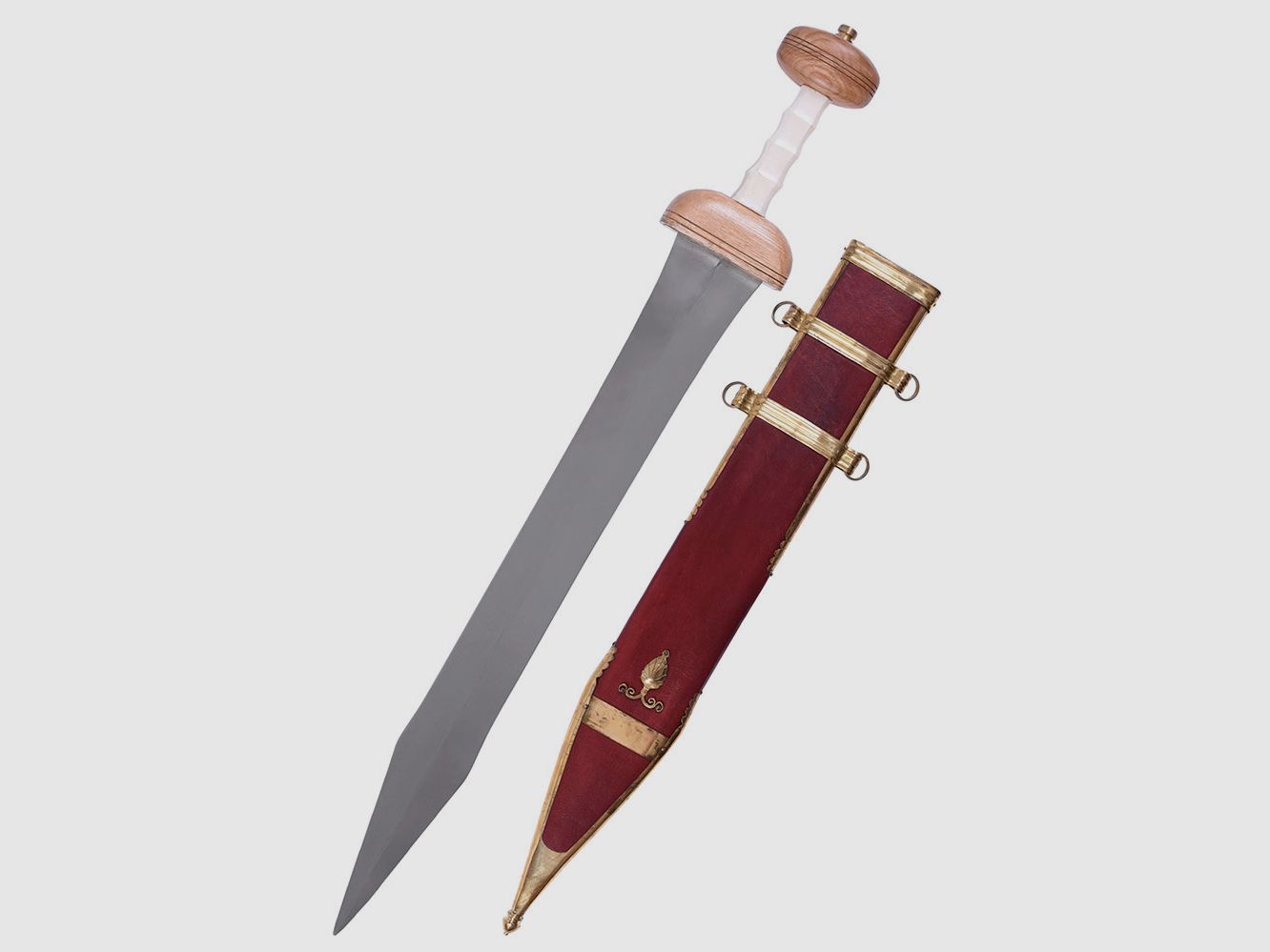 Roman gladius type Mainz with sheath