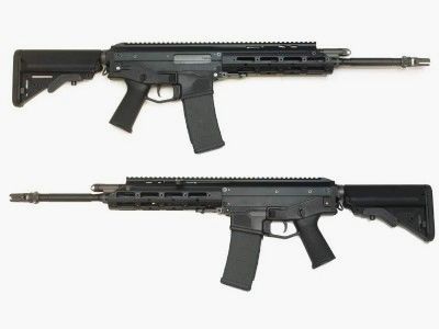 MSK GBR open bolt M4 Stocktube in Schwarz - WE -F-