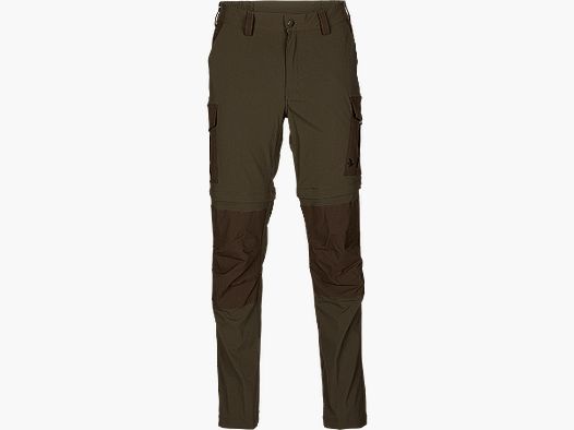 Seeland Birch Zip-Off Trousers Men Pine Green/Demitasse Brown 60/33"