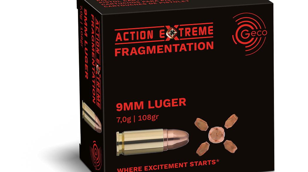 ACTION EXTREME FRAGMENTATION - Bleifreies Geschoss in vier Kurzwaffen-Kalibern