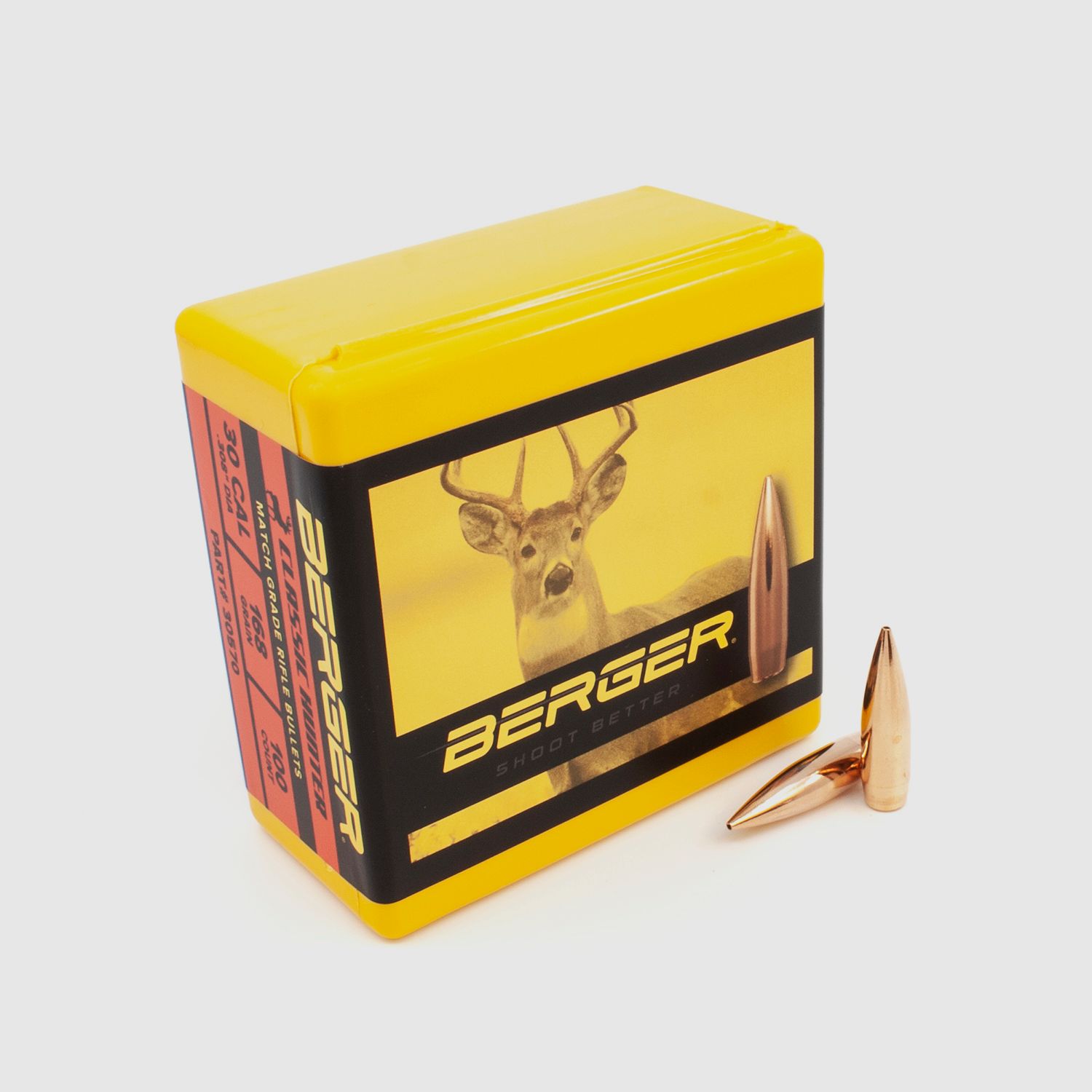Proiettile Berger .30 Classic Hunter 168GR 100 Pezzi