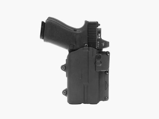 Rapid Force Level II dienstholster voor Glock 17/17 MOS – schaal – compacte lamp (zwart) Alien Gear
