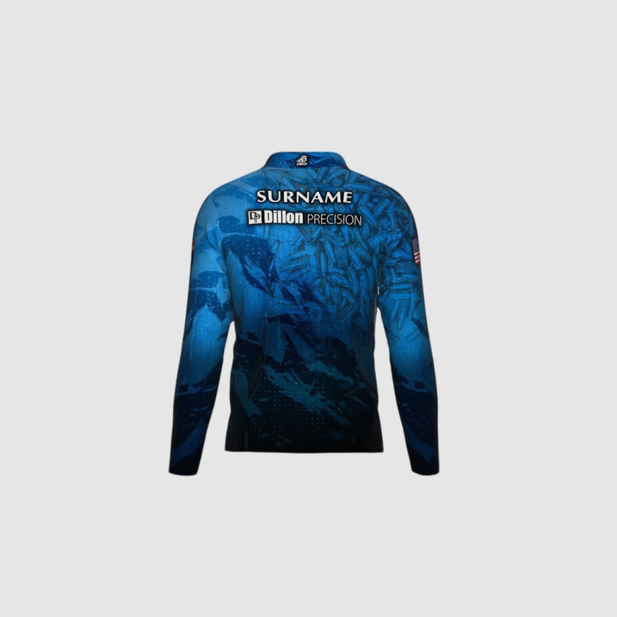 DED Dillon Precision Official Long Sleeve T-shirt, size: 8XL, Custom Name: No Name, Clothes type: Regular (Men), image 2 of 3