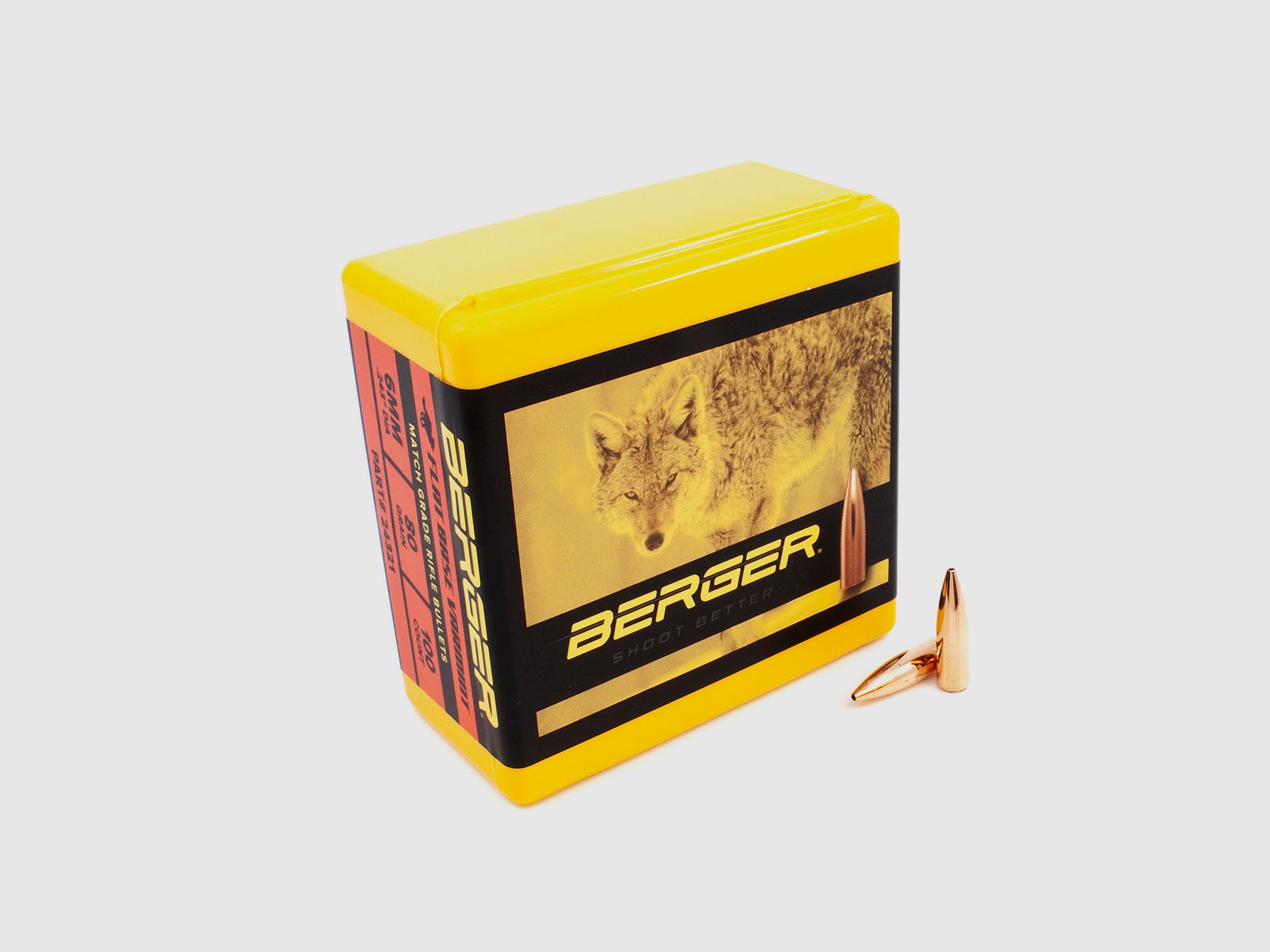Berger Geschoss 6mm/.243 FB Varmint 80GR 100 Stück