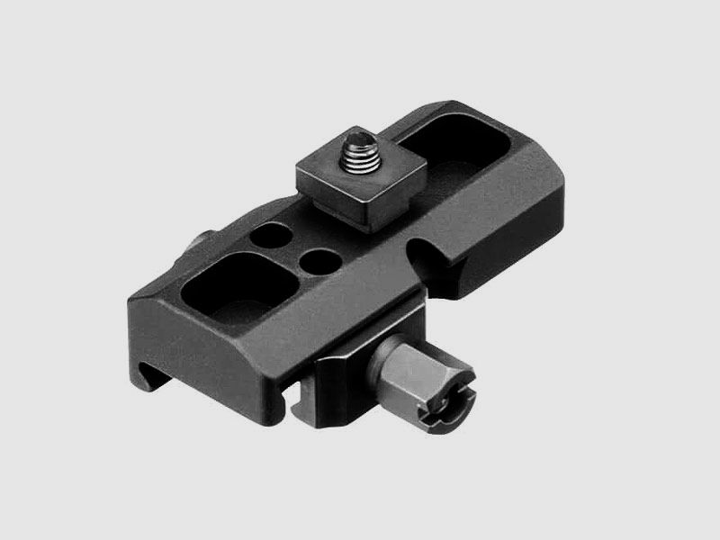 ERATAC bipod adapter with slot nut and knurled nut