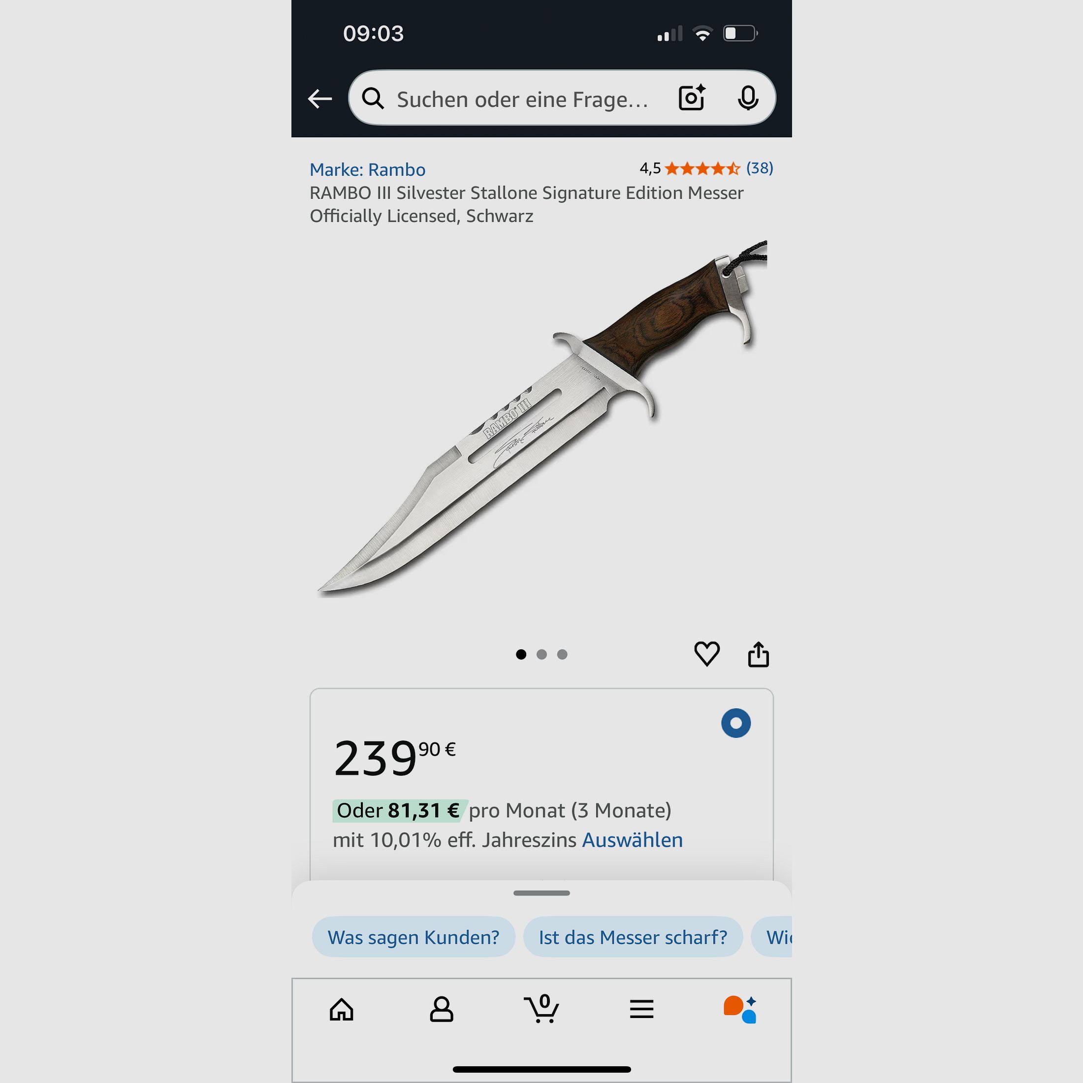 Rambo knife. Part 1-3