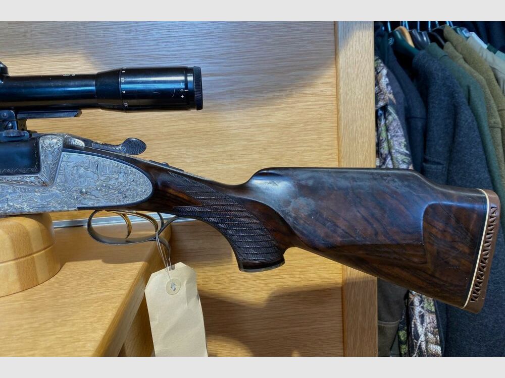 Winkler Ferlach Mod. Doppelbüchse .375H&H