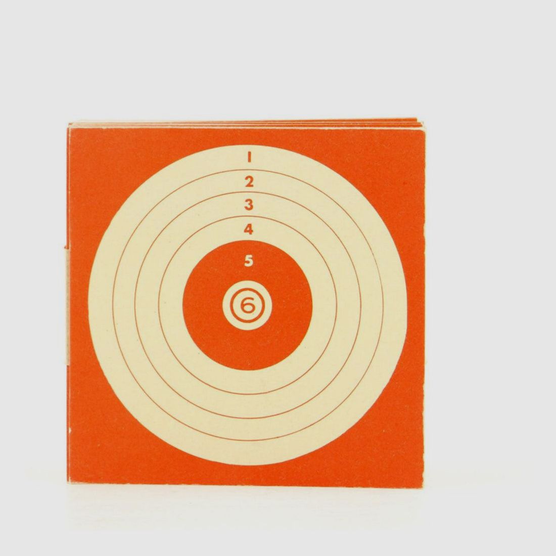 Bersagli di Carta Rossi - 1000 Pezzi 10x10 cm - Alta Visibilità - Per Allenamento Preciso, immagine 5 di 5
