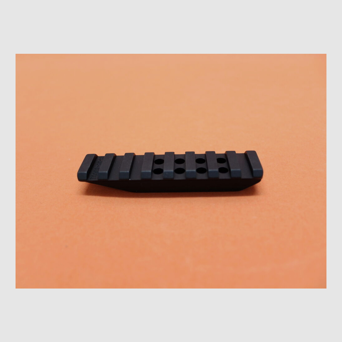 Recknagel Era-Tac Picatinny-Aufsatz (T0908-0013) BL=85mm, zentrisch, Alu schwarz für ERA-Tac Ringe BH=13mm