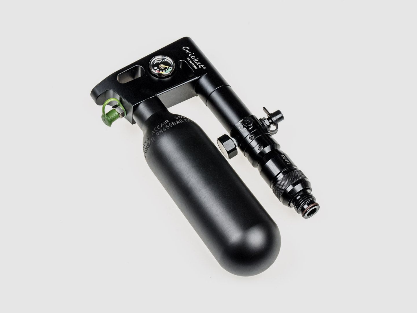 Huben Power U-Cricket Adapter/-KIT | 1100PSI | 360° | Hoge Joule | M17 | FSC | FSC XP | Set of losse onderdelen