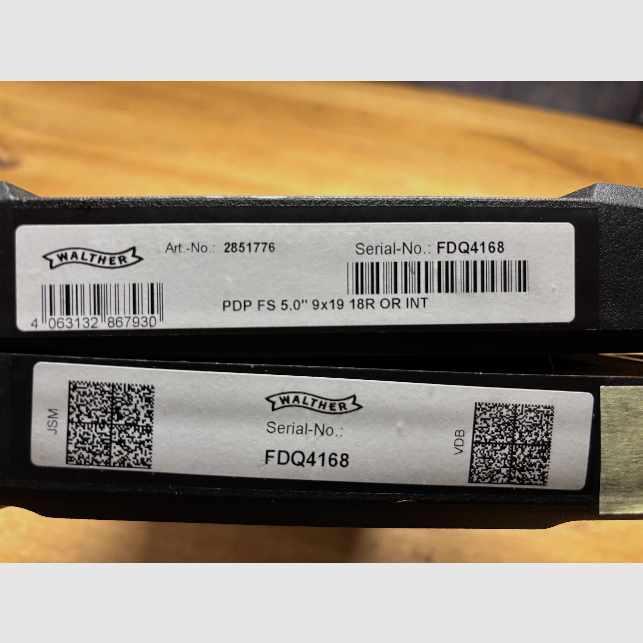 Walther Pistole PDP Full Size – 5" OR 9mm mit LPA Visierung