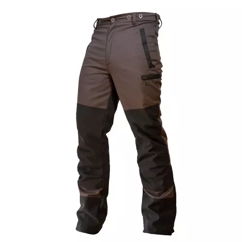 Kruedener pantaloni da uomo anticinghiale, marroni