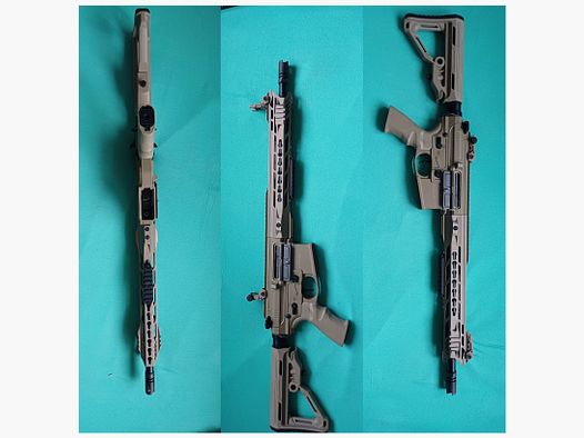 ICS CXP-Mars Carbine MTR (S)AEG, 6mm BB + eingebauter Tuningteile
