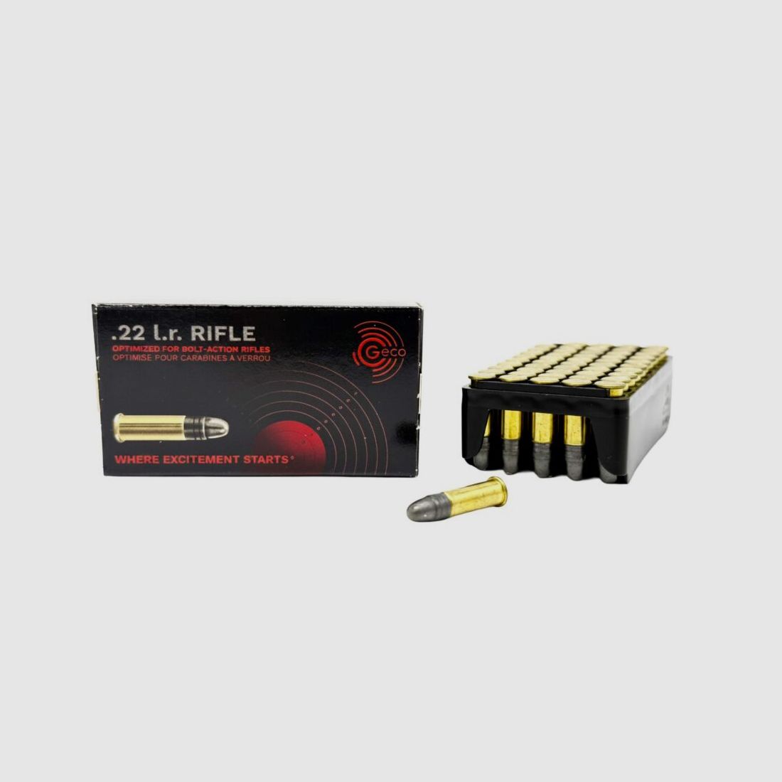 Geco .22 LR GECO RIFLE LRN 2.5g / 40gr