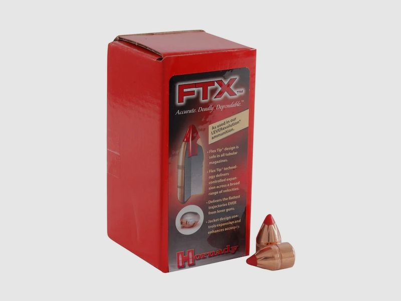 Balle Hornady .50/.500 (.500 S&W) FTX 300GR 50 pièces