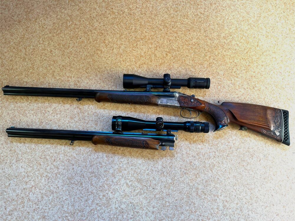 Merkel / Adamy doppietta con canna intercambiabile