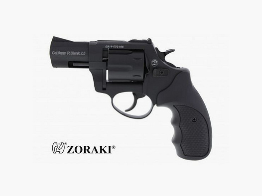 ZORAKI R1 - 2,5" - 9MM R.K. - SCHWARZ