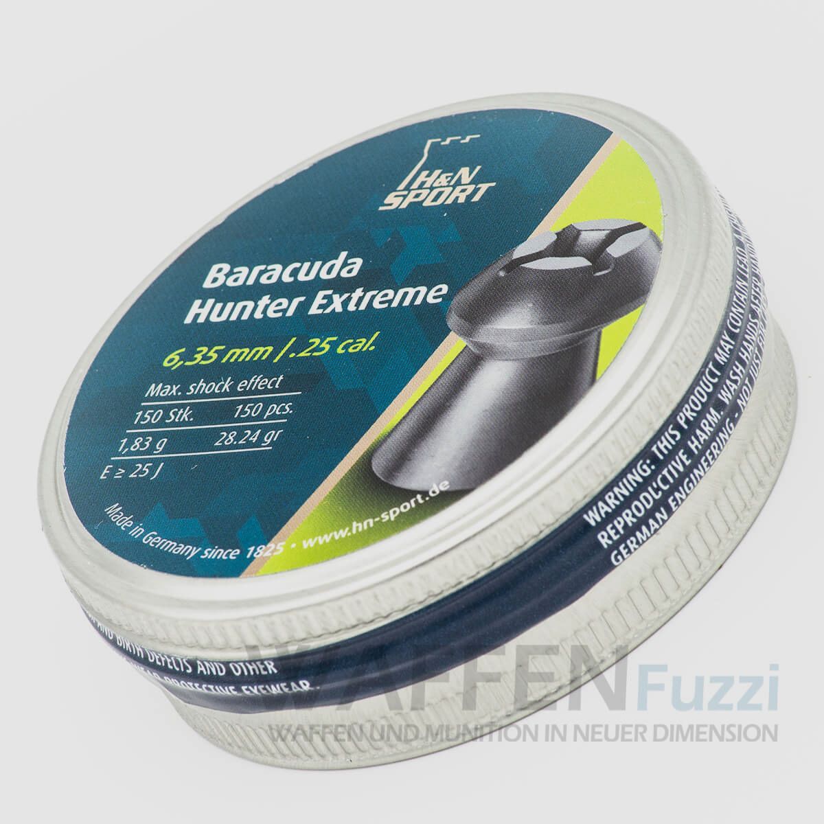 H&N Baracuda Hunter Extreme Diabolos 6,35 mm Diabolo