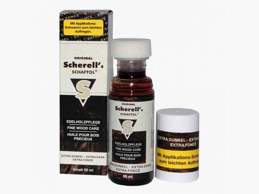 Öl Pflege Schaft Extra Dunkel