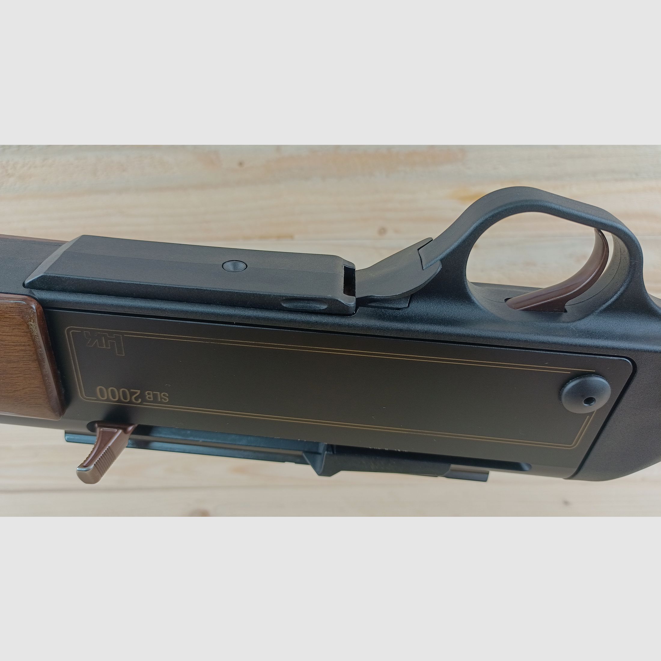 Self-loading rifle H&K SLB 2000 caliber .300WinMag - Heckler & Koch *SLB2000 with case deflector*, image 6 of 7