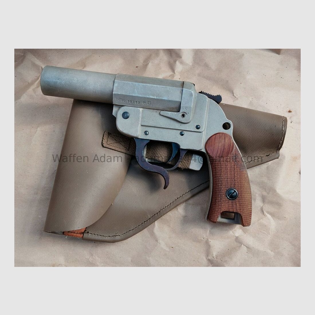 Fabbrica di armi F.W. Heym / Münnerstadt Pistola segnaletica, 25,4 mm. Tipo 4